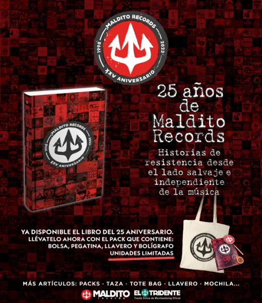 Maldito Records celebra sus 25 años con un libro